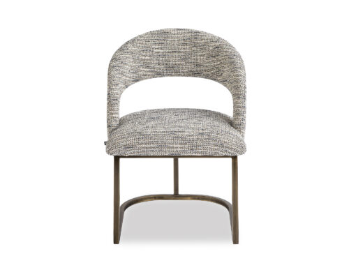 ALFIE DINING CHAIR – SHERPA GREY - Image 2