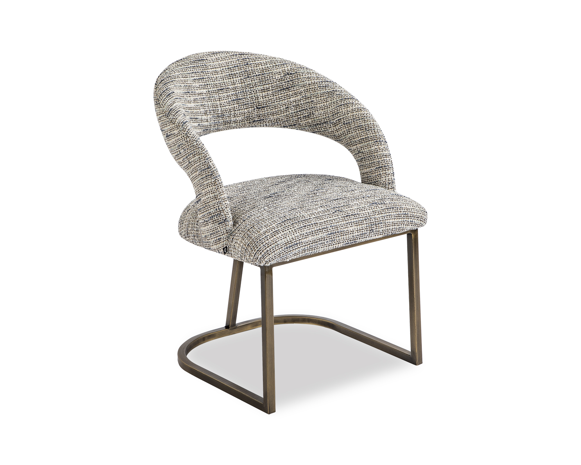 ALFIE DINING CHAIR – SHERPA GREY
